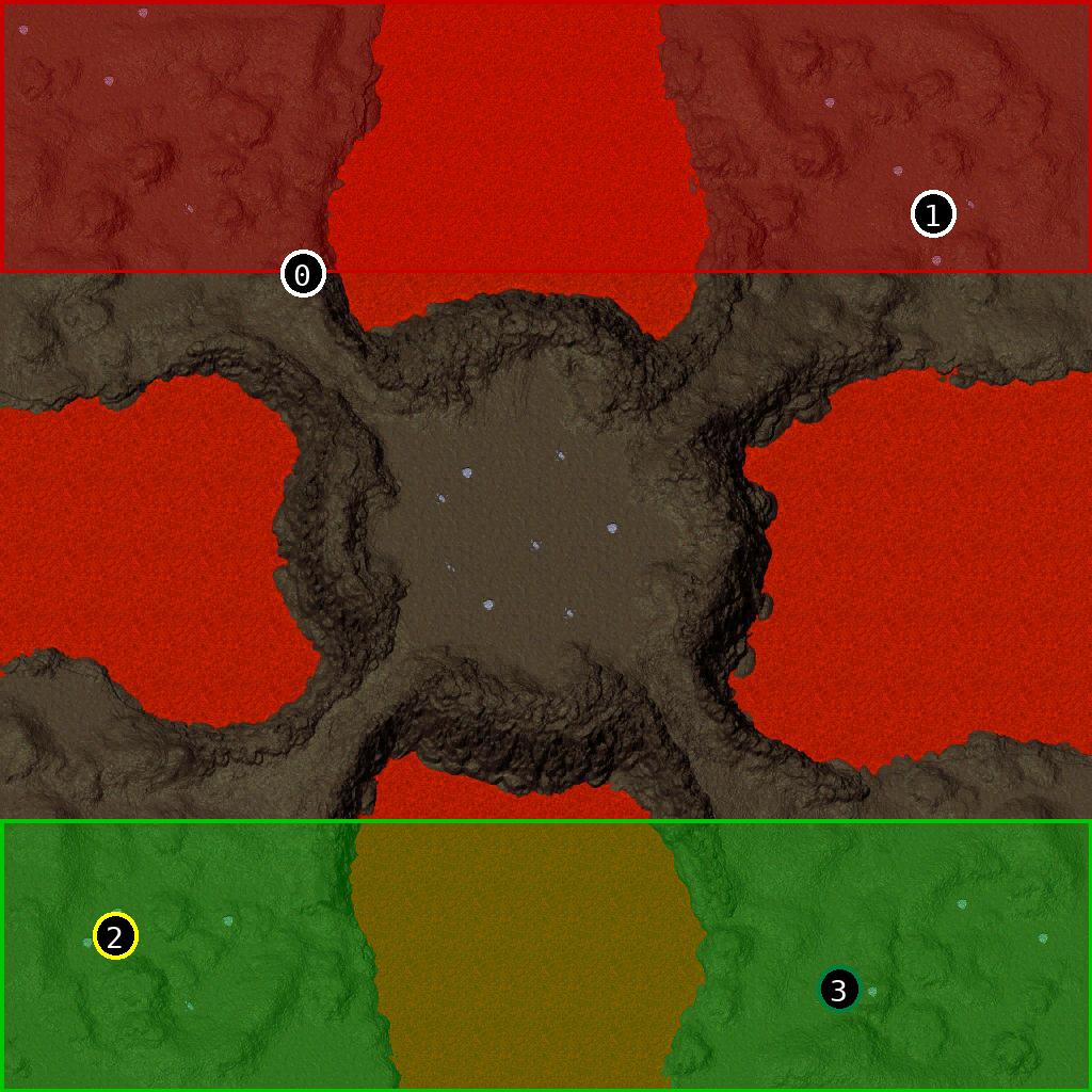 sat pic of Lava Highground